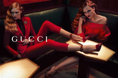 Karmen Pedaru & Nadja Bender Get Sultry for Gucci's Pre